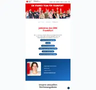 Kleine Seitenvorschau von jobs.drkfrankfurt.de