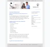 Kleine Seitenvorschau von zahnarztpraxis-kitzingen.de
