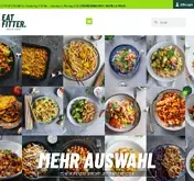 Kleine Seitenvorschau von eatfitter.de