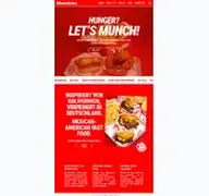 Kleine Seitenvorschau von eatmunchies.de