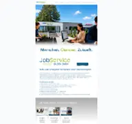 Kleine Seitenvorschau von jobservice-baden.de
