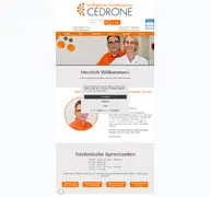 Kleine Seitenvorschau von urologie-cedrone.de