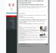 Kleine Seitenvorschau von urologie-kelkheim.de