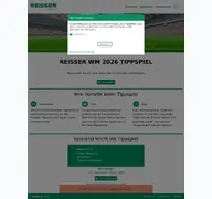 Kleine Seitenvorschau von tippspiel.reisser.de