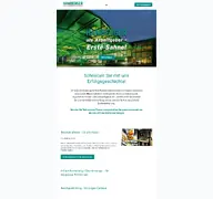 Kleine Seitenvorschau von jobs.hamberger-cc.de