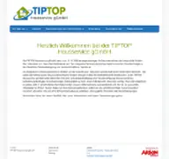 Kleine Seitenvorschau von tiptop-hausservice.de