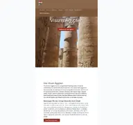 Kleine Seitenvorschau von visumaegypten.de