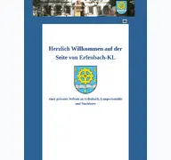 Kleine Seitenvorschau von erfenbach-kl.de