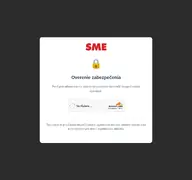 Kleine Seitenvorschau von sme.sk