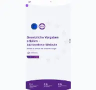 Kleine Seitenvorschau von barrierefrei-siegel.de