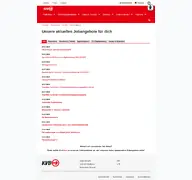 Kleine Seitenvorschau von jobs.kvb-koeln.de