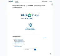 Kleine Seitenvorschau von dbfk.elearning-home.de