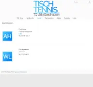 Kleine Seitenvorschau von tischtennis.tgsandhausen.de