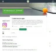 Kleine Seitenvorschau von tischtennis-vaterstetten.de