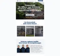 Kleine Seitenvorschau von tja-pv.de