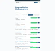 Kleine Seitenvorschau von jobs.pacura-med.de