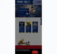 Kleine Seitenvorschau von tkkg.de
