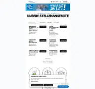 Kleine Seitenvorschau von jobs.prohomine.de