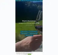 Kleine Seitenvorschau von wegwein-bischofsmais.de