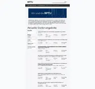 Kleine Seitenvorschau von jobs.rptu.de