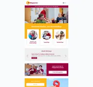 Kleine Seitenvorschau von ihr-pflegepartner-sachsen.de