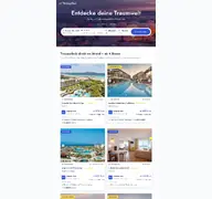 Kleine Seitenvorschau von holidayplatz.de