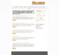 Kleine Seitenvorschau von hollinger-bus.de