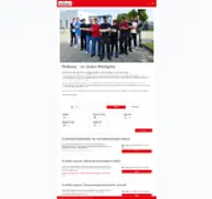 Kleine Seitenvorschau von jobs.stallkamp.de