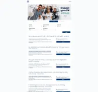 Kleine Seitenvorschau von jobs.teamdental.de