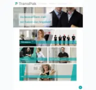 Kleine Seitenvorschau von jobs.transpak.de