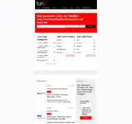 Kleine Seitenvorschau von jobs.turi2.de