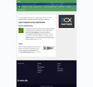 Kleine Seitenvorschau von it-serv.de