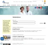 Kleine Seitenvorschau von jobs.zent.bbtgruppe.de