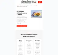 Kleine Seitenvorschau von wp.menue-kurier.de