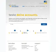 Kleine Seitenvorschau von leakchecker.uni-bonn.de