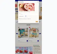 Kleine Seitenvorschau von oetker-shop.de