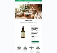 Kleine Seitenvorschau von lureabeauty.de