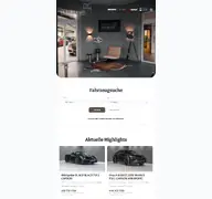 Kleine Seitenvorschau von luxurycarshamburg.de