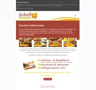 Kleine Seitenvorschau von baeckerei-scholl.de