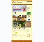 Kleine Seitenvorschau von dogs4friends.de