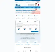Kleine Seitenvorschau von rikegroup.de