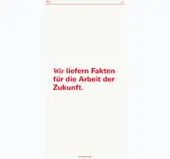 Kleine Seitenvorschau von arbeit-der-zukunft.de
