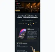 Kleine Seitenvorschau von naund-liveband.de