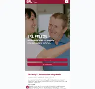 Kleine Seitenvorschau von erl-pflege.de