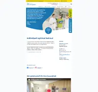 Kleine Seitenvorschau von rehaklinik-am-kurpark.de