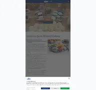 Kleine Seitenvorschau von meggle-foodservice.de