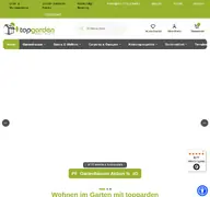 Kleine Seitenvorschau von topgarden.de