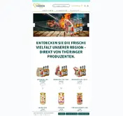 Kleine Seitenvorschau von mein-thueringen.de