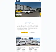 Kleine Seitenvorschau von reisemobile-schwarzenbek.de