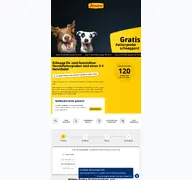 Kleine Seitenvorschau von josera-hundefutter-probe.de
